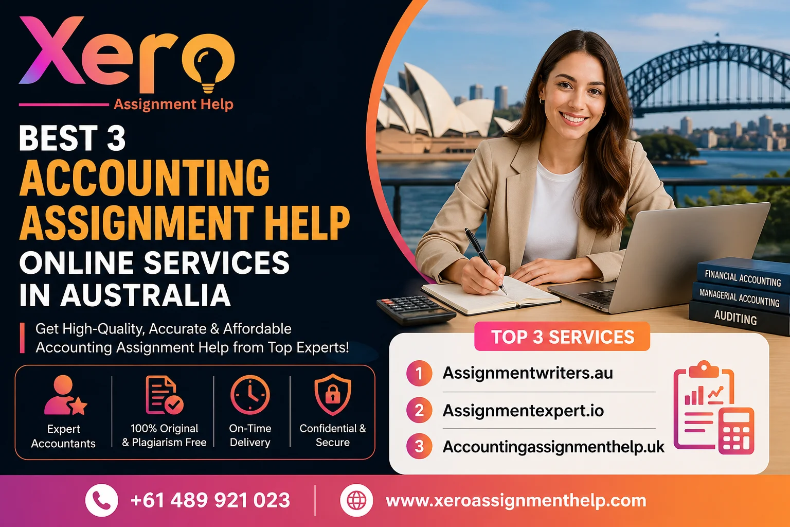 Best 3 Accounting Assignment Help Online Services in Australia